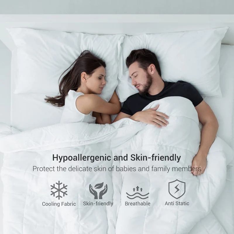 Revolutionerende Hvite Kjølekodetrekk Sett med 2 – Pro Q-Max 0.4 | Luvikno