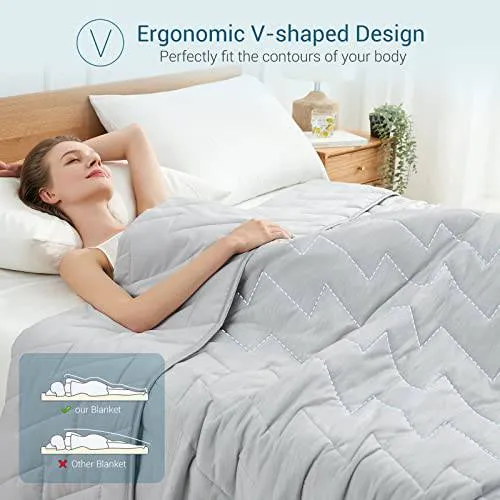 Kjølende Komfortdyne Precision V-tack Quilting Extreme Q Max 0.5 | Luvikno