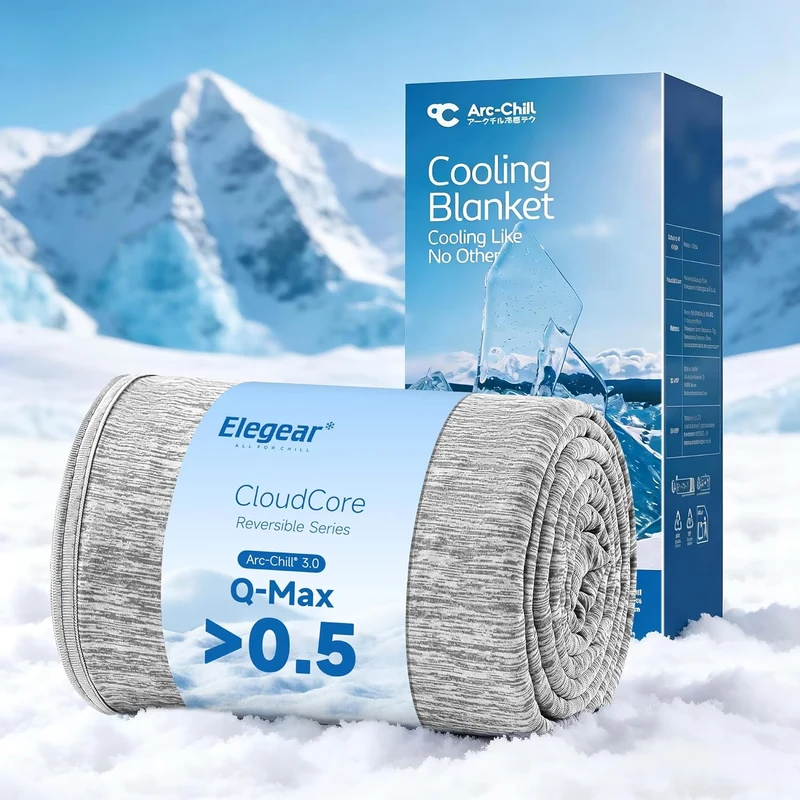 Gary Cooling Blanket – 3.0, Q-Max>0.5, Multi-Størrelse Alternativer | Luvikno