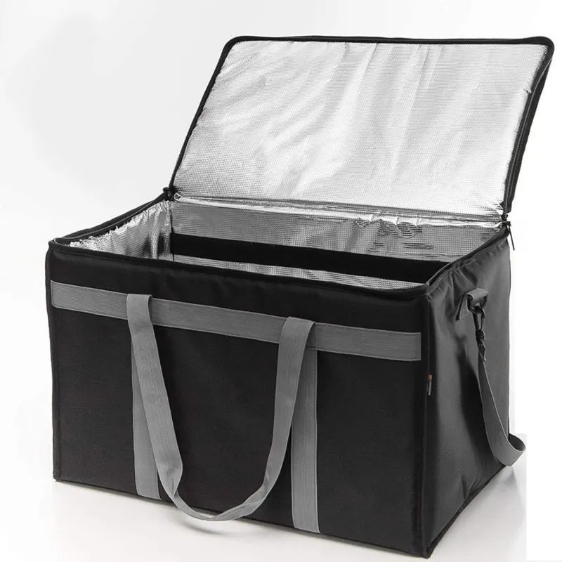Dame Kjøle- og transportkjøle bag med vindu og praktiske bærehåndtak Luvikno