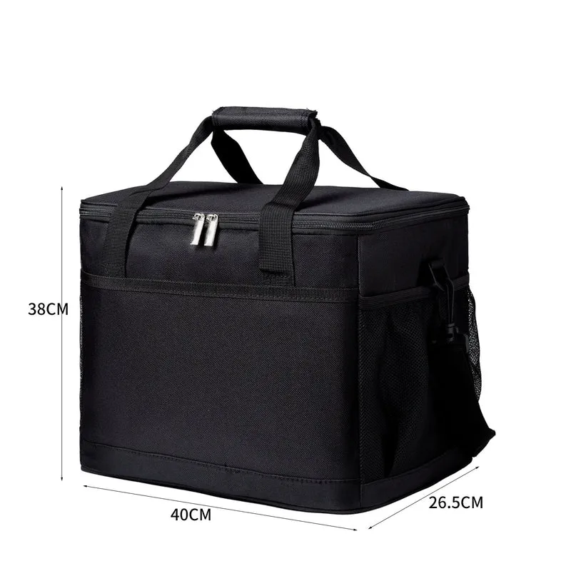 Unisex Kjølebag med ekstra isolasjonsrom og praktisk bærehåndtak Luvikno