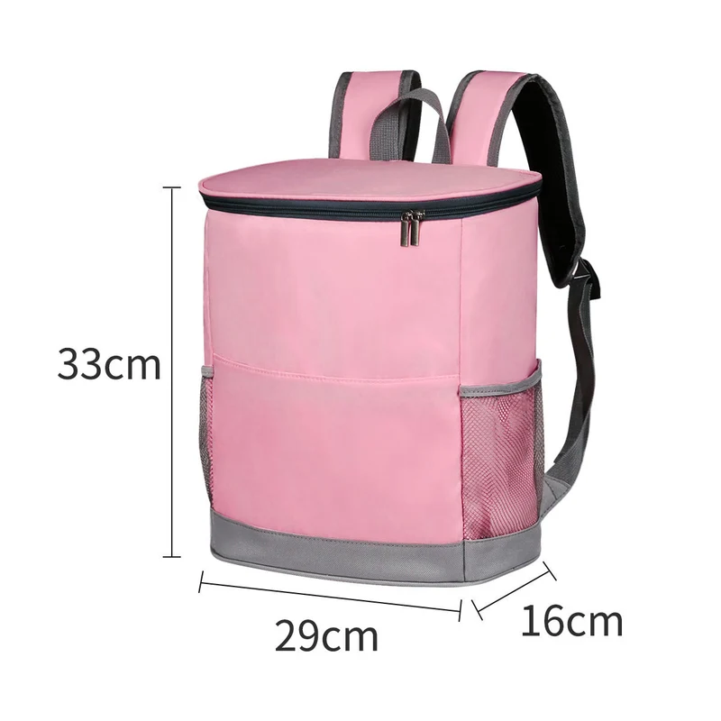 Unisex Kjølebag med stort lagringsrom og nettlommer Luvikno