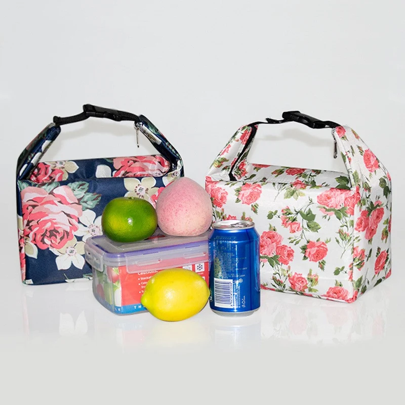 Damer Isolert Blomster-Kjølebag Luvikno