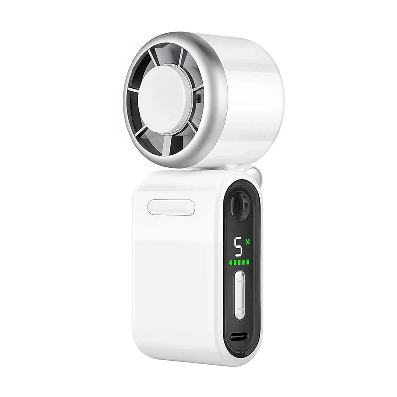 Foldbar Håndholdt Turbo Mini Bærbar Vifte | Luvikno
