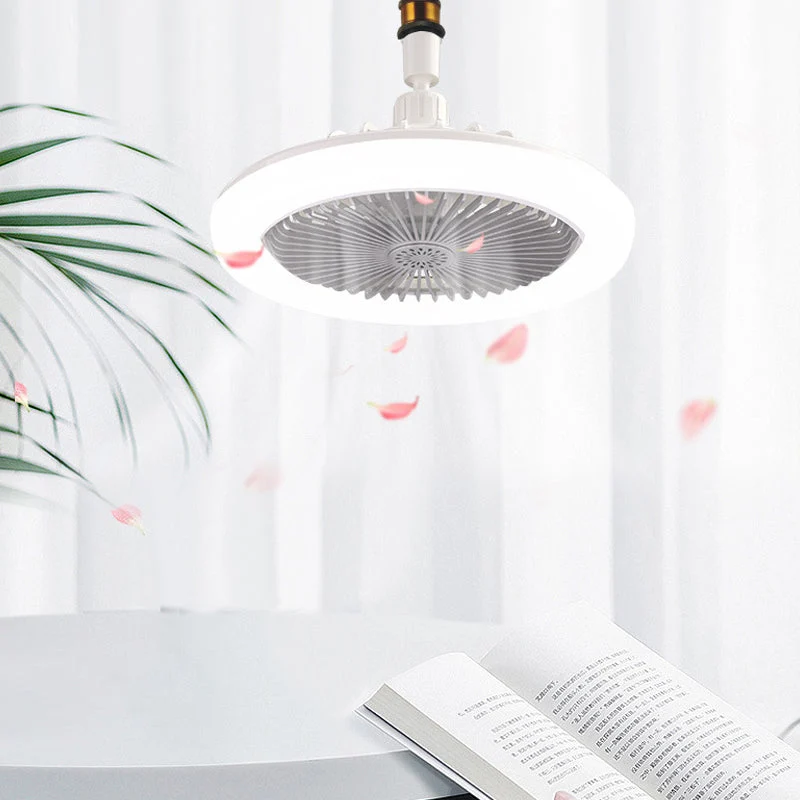 2-i-1 Aromaterapi LED Vifte Lampe | Luvikno