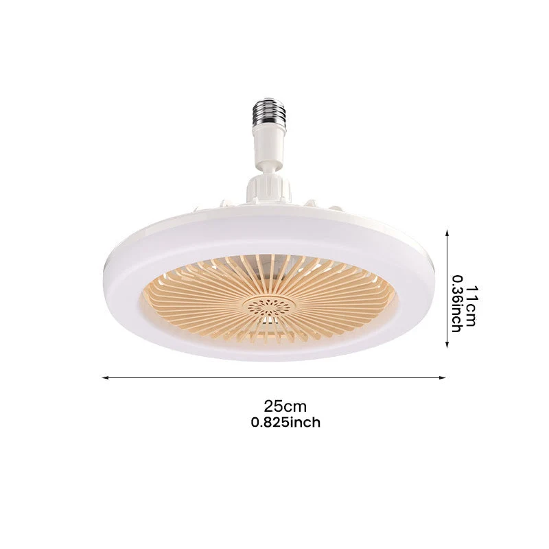 2-i-1 Aromaterapi LED Vifte Lampe | Luvikno