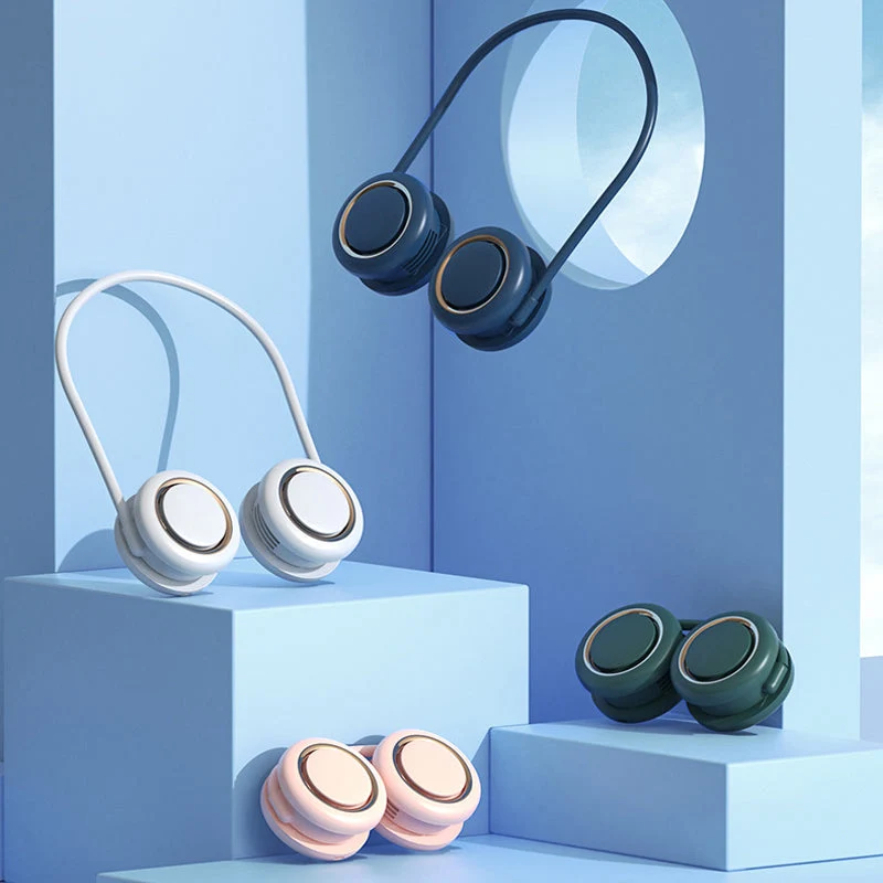 Sammenleggbart USB Mini Bærbar Nakkeventilator | Luvikno