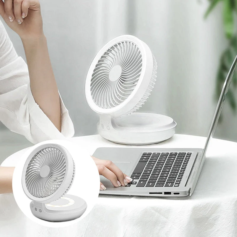 Foldbar skrivebordsvifte | Luvikno