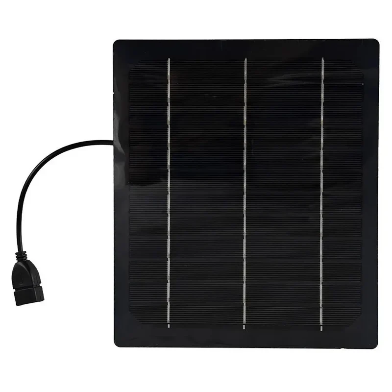 Solcelldrevet campingvifte med USB - Bærbar solvifte for utendørs camping, fotturer, fiske, reise | Luvikno