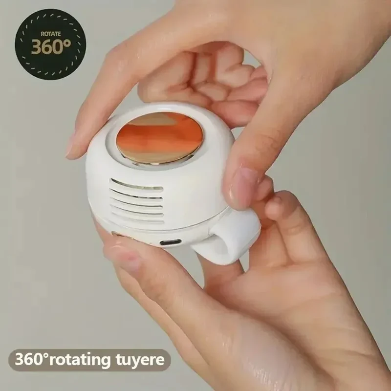 Whirlwind Leafless Mini Fan – USB Oppladbar & Bærbar Vifte for Utendørs | Luvikno
