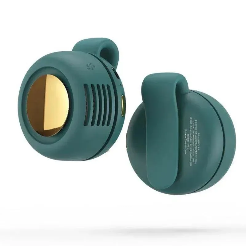 Whirlwind Leafless Mini Fan – USB Oppladbar & Bærbar Vifte for Utendørs | Luvikno
