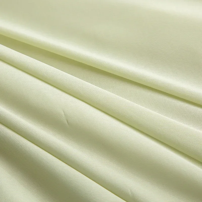 Air Condition Sommer Komforter — Ren Farge Is Silke Kjøleteppe, Lett & Glatt Twin/King Størrelse Quilt | Luvikno