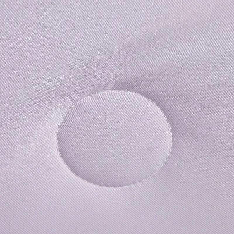 Air Condition Sommer Komforter — Ren Farge Is Silke Kjøleteppe, Lett & Glatt Twin/King Størrelse Quilt | Luvikno