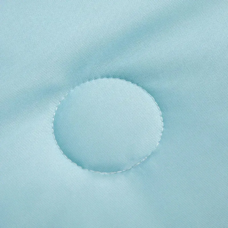 Air Condition Sommer Komforter — Ren Farge Is Silke Kjøleteppe, Lett & Glatt Twin/King Størrelse Quilt | Luvikno