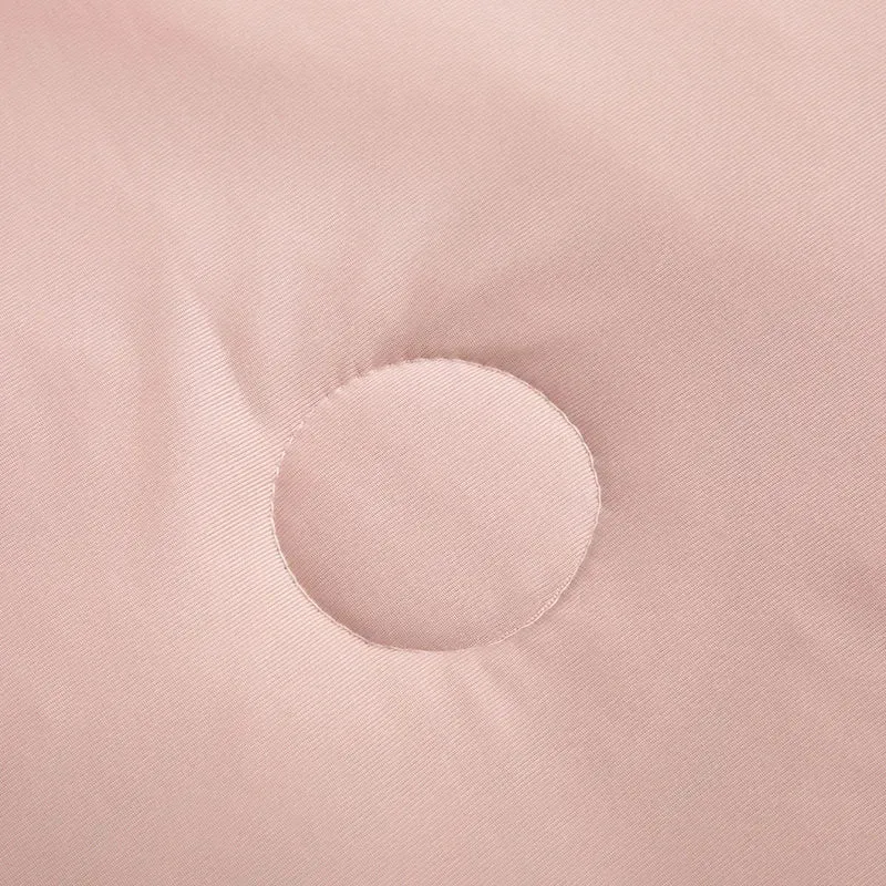 Air Condition Sommer Komforter — Ren Farge Is Silke Kjøleteppe, Lett & Glatt Twin/King Størrelse Quilt | Luvikno