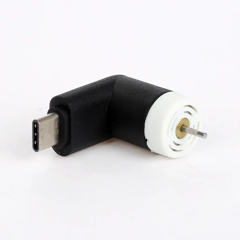 Kreativ Mini Bærbar Mikro USB Vifte - 5V 1W Mobiltelefon USB Gadget Vifter Tester for Type-C USB-C Kjølevifte | Luvikno