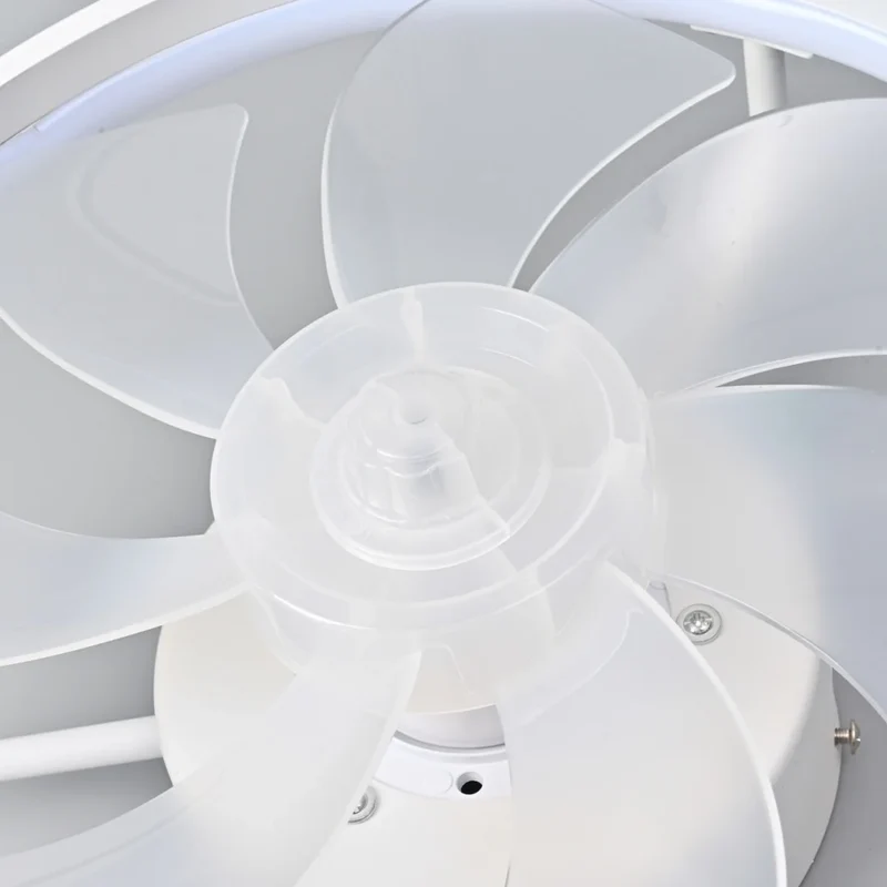 Moderne LED Taklampe Vifte med DC-motor - 6 Hastigheter, Timer, Lav Etasje Loftsvifte, Fjernkontroll Dekorativ Lys | Luvikno