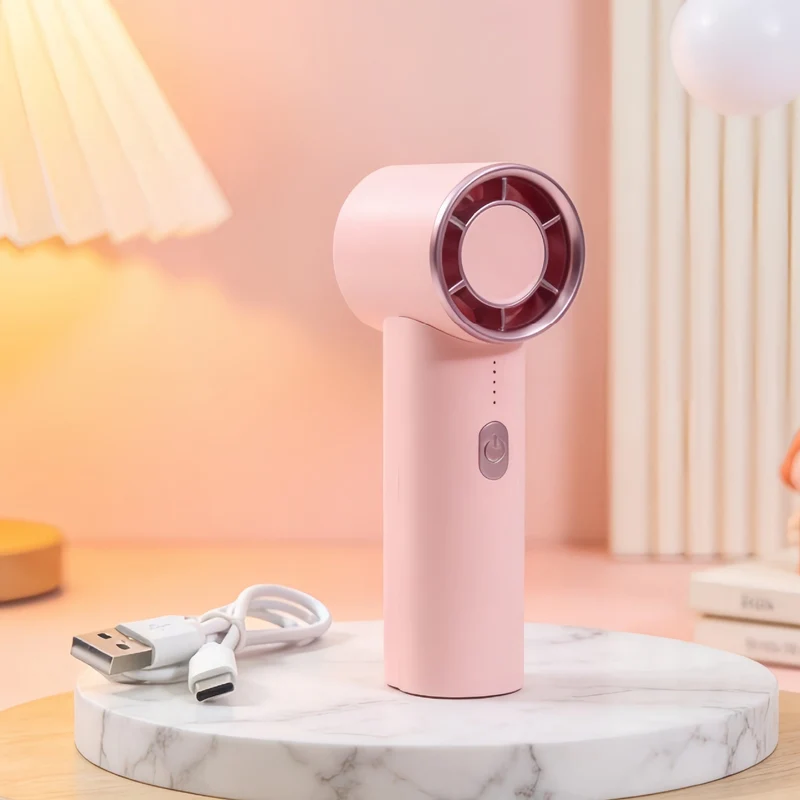 Damen Bærbar Håndvifte med USB-ladingsfunksjon og fleksibelt design Luvikno
