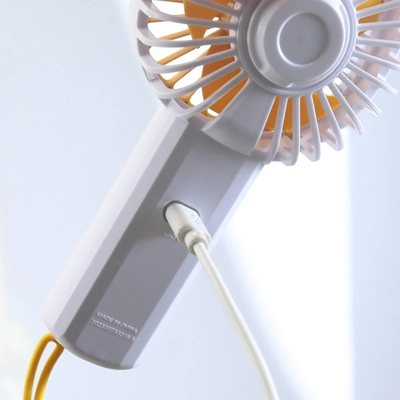 Dame Bærbar Håndvifte med USB-ladefunksjon og Ergonomisk Design Luvikno