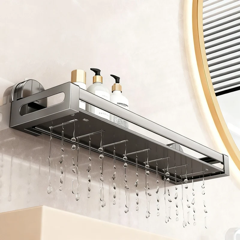 Suction Cup Bathtub Shelf made of Aluminum