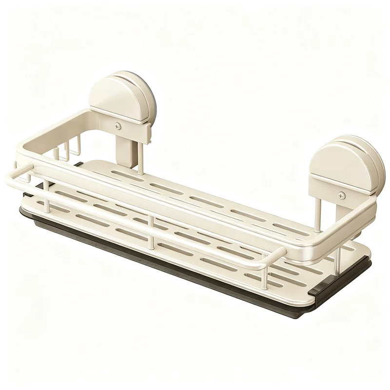 Suction Cup Draining Rack Kitchen, Aluminum