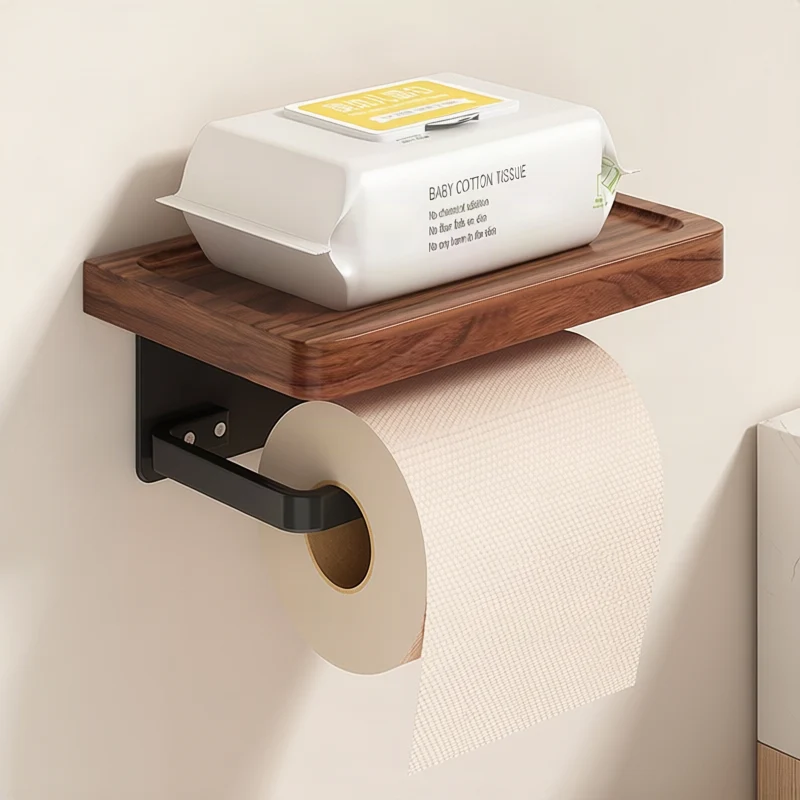 Paper towel holder, space aluminum, wall-mounted