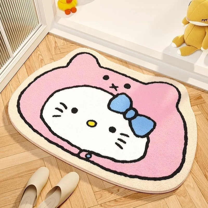 Plüsch Cartoon Katze Badmatte
