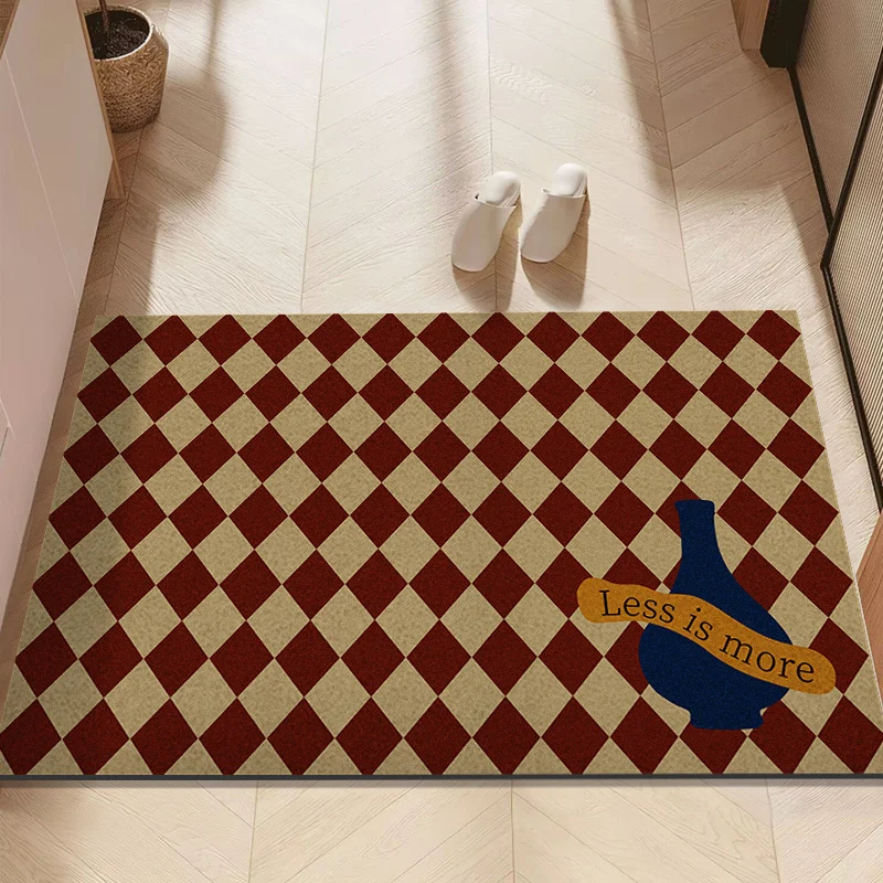 Moderner geometrischer Musterteppich