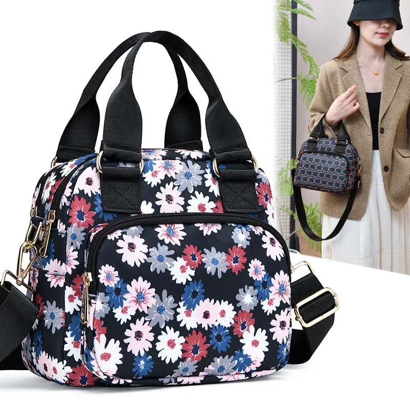 Stylish Floral Print Handbag Stornfield