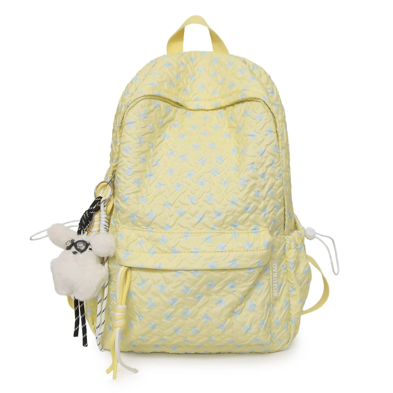 Quilted Floral Print Backpack Stornfield
