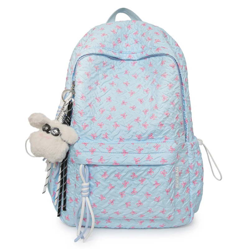 Quilted Floral Print Backpack Stornfield