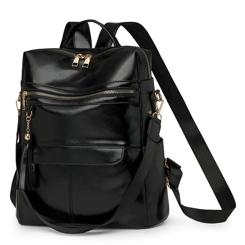 Multi-Purpose Stylish Leather Backpack Stornfield