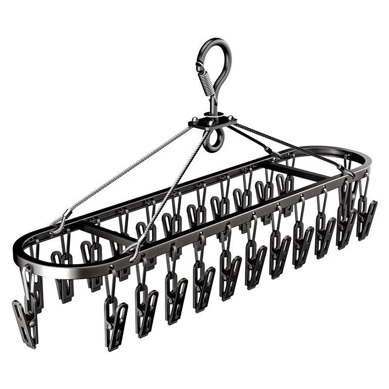Sock dryer with aluminum frame