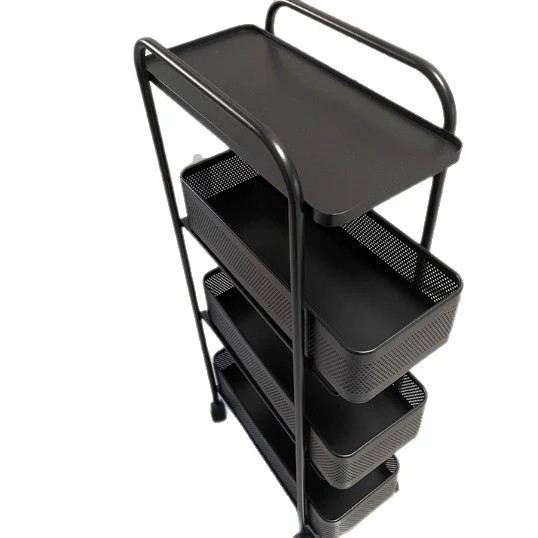Narrow drawer organizer for kitchen and bathroom