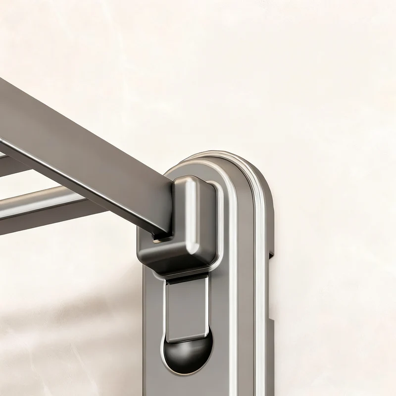 Towel holder with suction cup for the bathroom