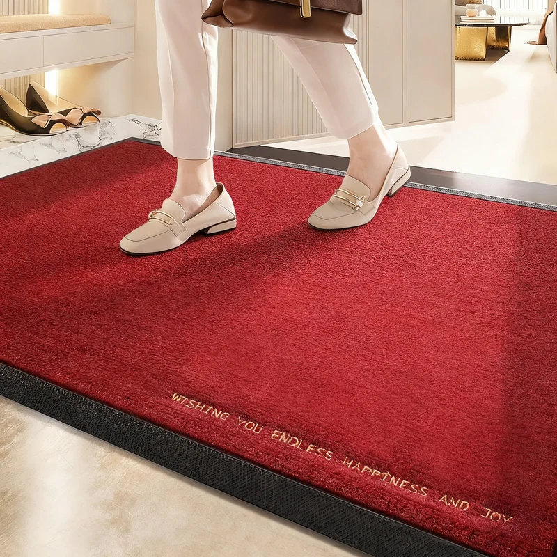 Non-slip entrance mat made of polypropylene fibers