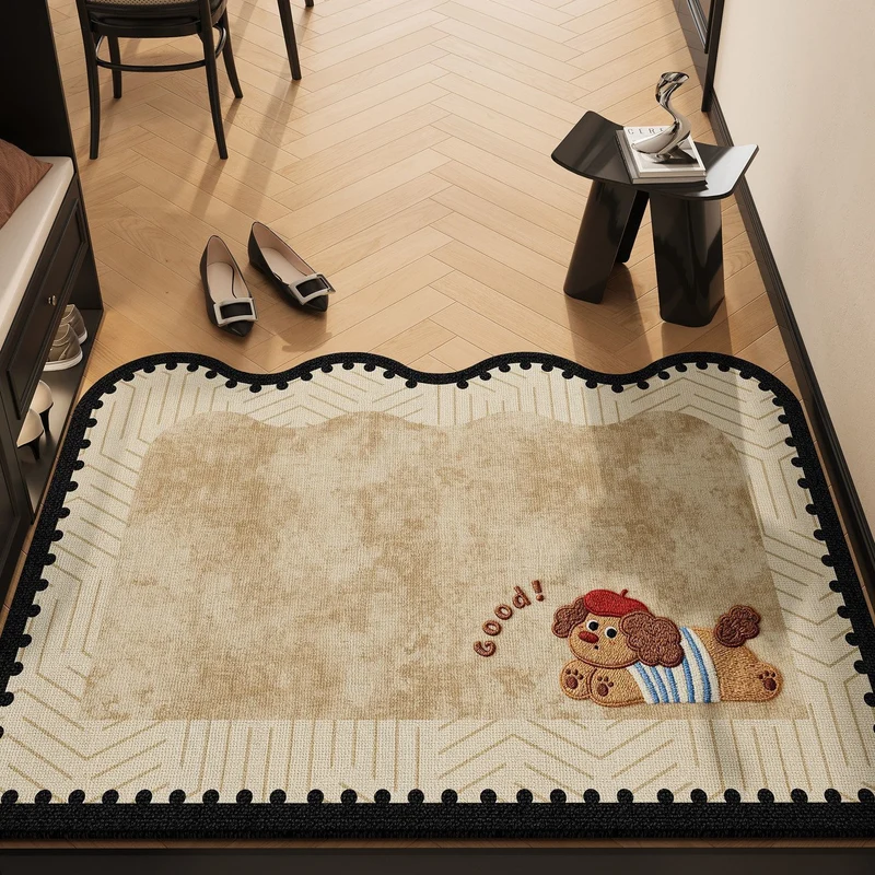 Cute Cat-Themed Area Mat