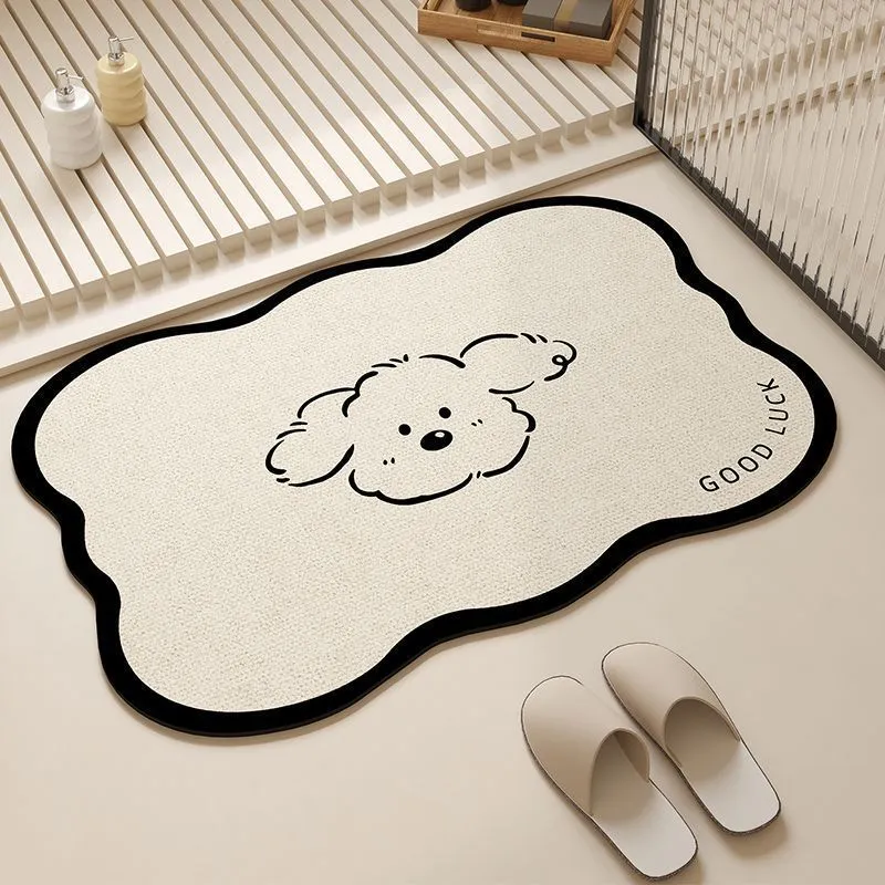 Cute Cartoon Bear Bath Mat