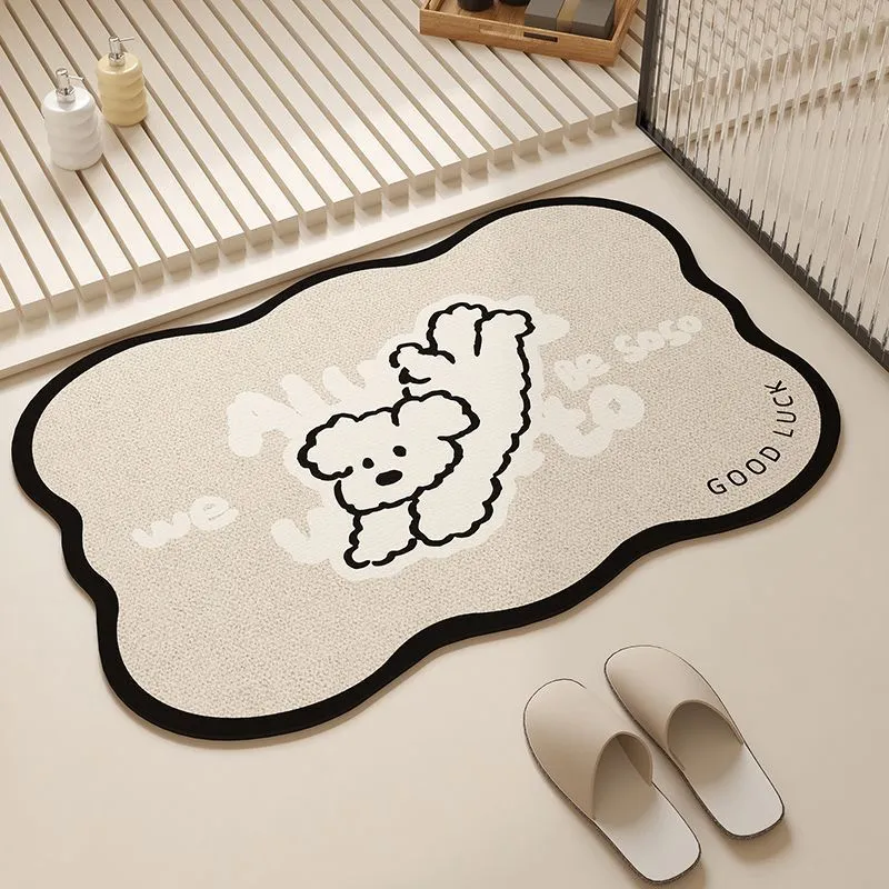 Cute Cartoon Bear Bath Mat