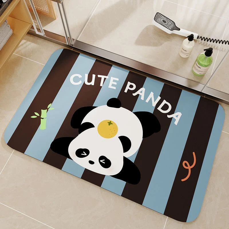 Cute Cartoon Bear Bath Mat