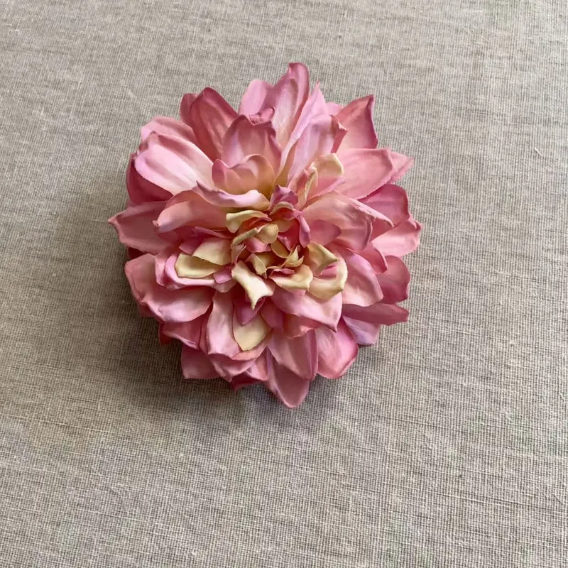 Lifelike Floral Hair Brooch