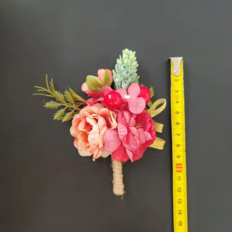 Lifelike Floral Corsage