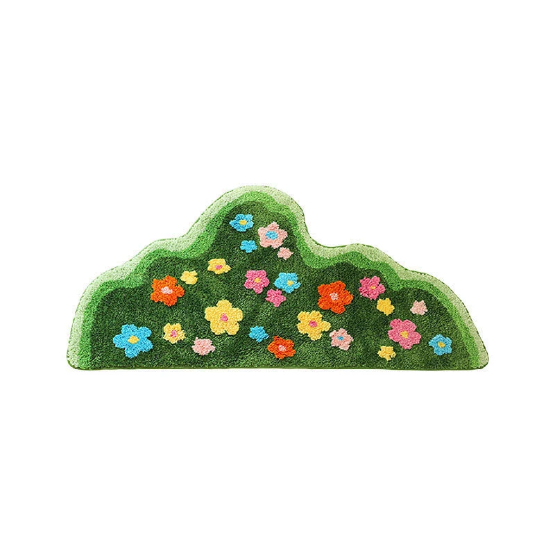 Abstrakter bergförmiger Teppich