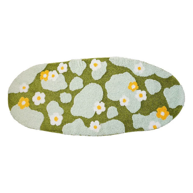 Abstrakter bergförmiger Teppich