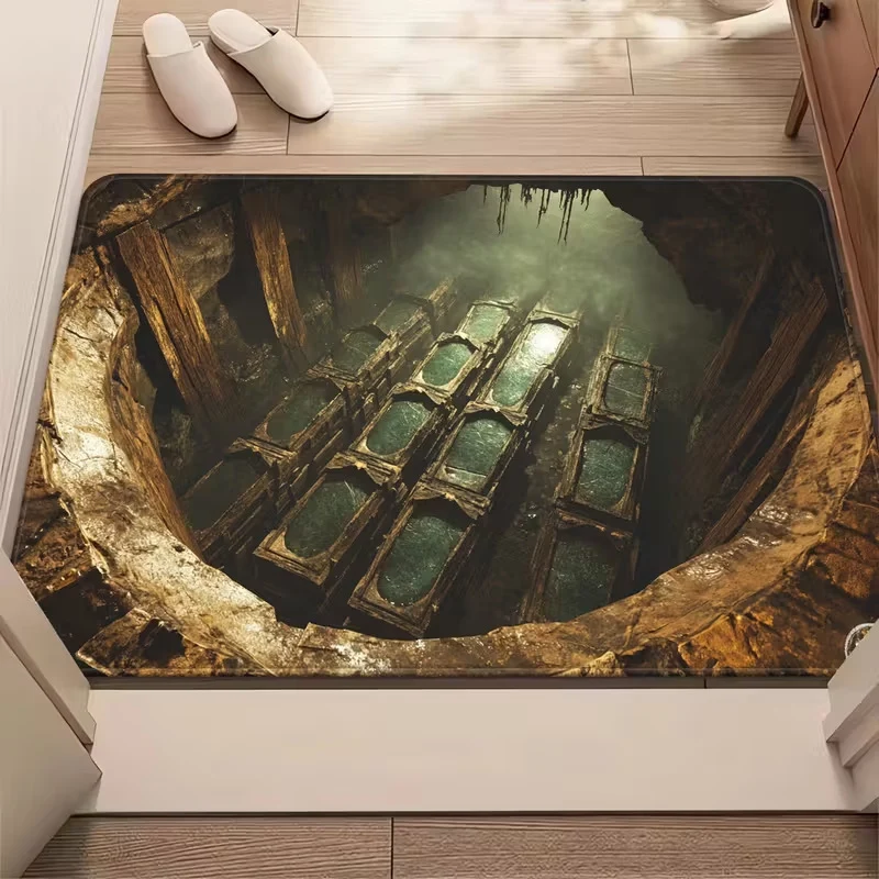 Artistic Well-Themed Area Rug