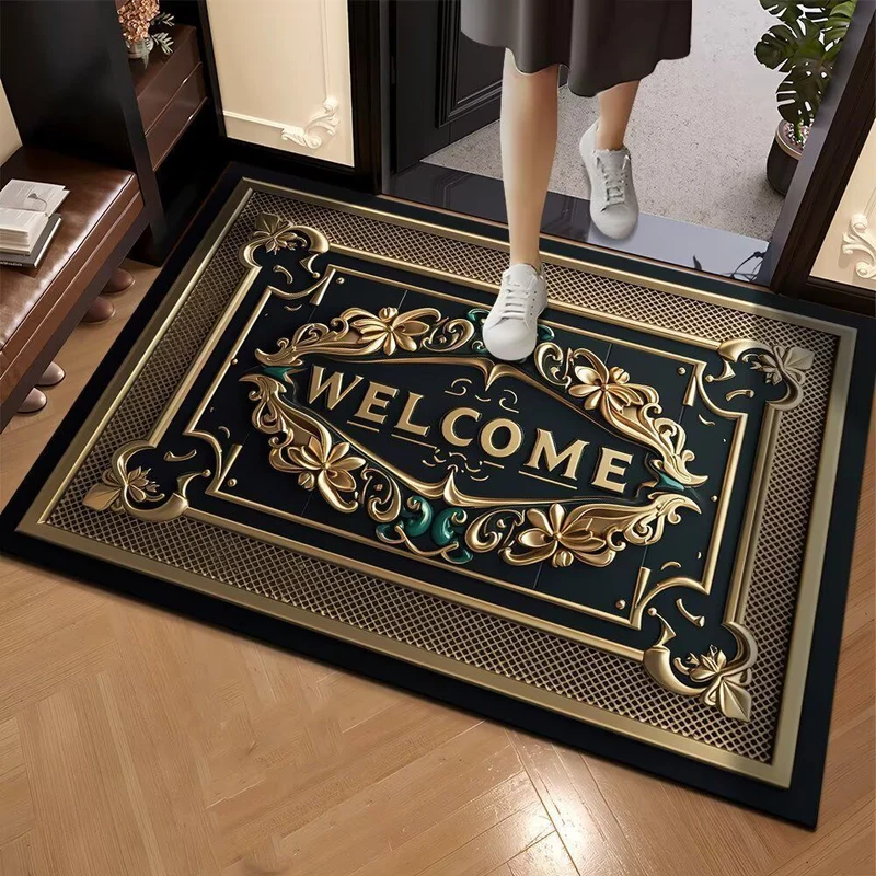 Artistic Welcome Mat