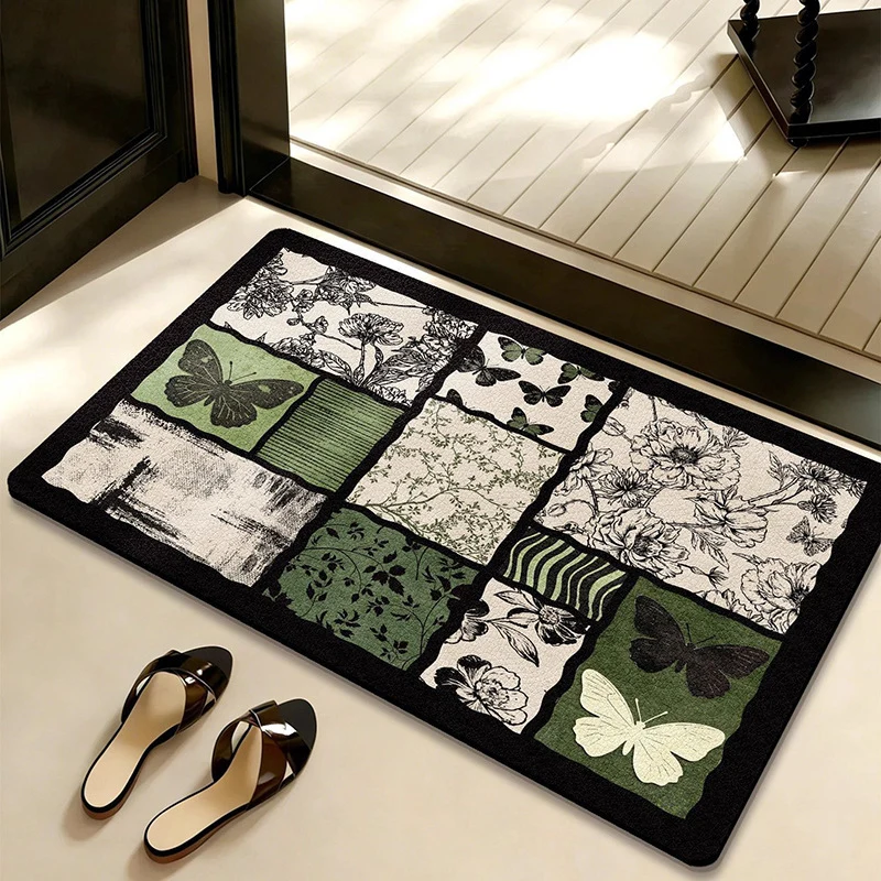 Artistic Botanical Door Mat