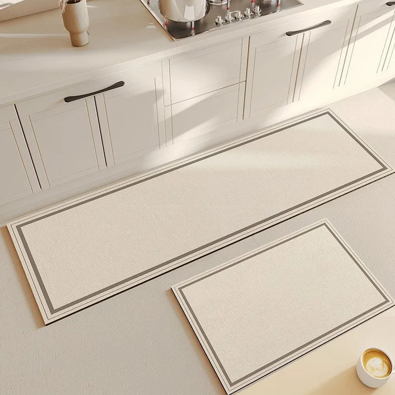 Abstract Geometric Kitchen Runner Mat