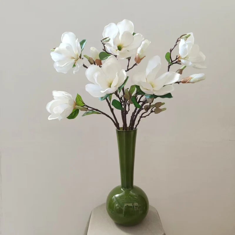 Realistic Magnolia Blossom Stem