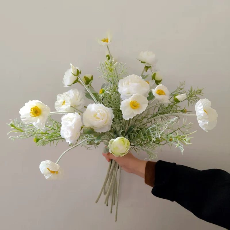 Realistic Decorative Greenery Stem